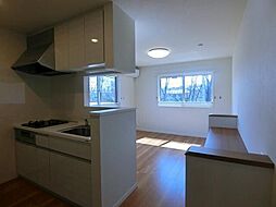 JR中央線 武蔵小金井駅 徒歩20分の賃貸アパート 2階2LDKのリビング/ダイニング