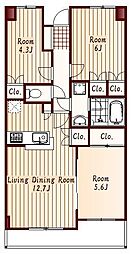 ルネステージ武蔵境 3階/302