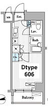 グレース早稲田 606 ｜ 東京都新宿区早稲田町（賃貸マンション1K・6階・19.55㎡） その2