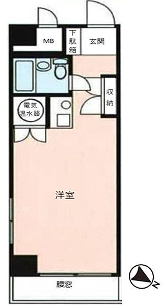 朝日神保町プラザ 907｜東京都千代田区神田神保町2丁目(賃貸マンション1R・9階・23.79㎡)の写真 その2