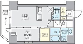 クレストコート上野 1202 ｜ 東京都台東区北上野2丁目（賃貸マンション1LDK・12階・41.28㎡） その1