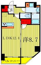 S-RESIDENCE駒込六義園 1203 ｜ 東京都文京区本駒込5丁目（賃貸マンション1LDK・12階・47.32㎡） その2