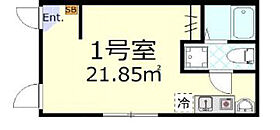 アイテラス 101 ｜ 東京都豊島区東池袋2丁目（賃貸アパート1R・1階・21.85㎡） その2