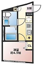 ヴィオラ赤羽 301 ｜ 東京都北区赤羽西4丁目（賃貸マンション1K・3階・18.43㎡） その2