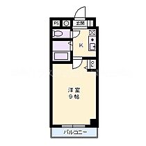 K緑地  ｜ 大阪府吹田市千里山竹園1丁目（賃貸マンション1K・3階・22.62㎡） その2