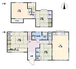 香川県さぬき市志度 中古戸建 4LDKの間取り