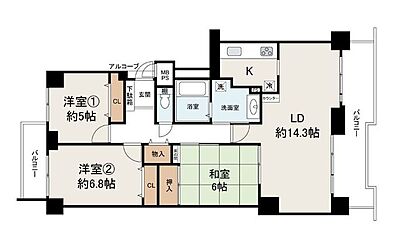 間取り:ご内覧希望の際は事前にお問い合わせいただきますとよりスムーズです♪ 間取り:ご内覧希望の際は事前にお問い合わせいただきますとよりスムーズです♪