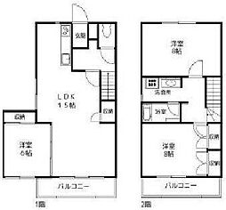 間取図画像 3LDK