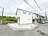 外観：■ＺＥＨ水準省エネ住宅■角地■駐車2台可能です■ソファーを配置してもゆとりを感じるＬＤＫ18帖■ペニンシュラキッチン採用■全居室2面採光！通風採光を活かした開放的で明るいお家となっております■