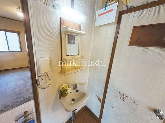 洗面洗面部分に...