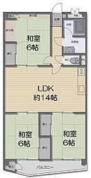 間取図画像 3LDK