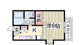 メゾン・ド・新神戸  ｜ 兵庫県神戸市中央区熊内町5丁目（賃貸アパート1K・1階・24.24㎡） その2