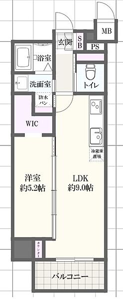 兵庫県神戸市中央区元町通７丁目(賃貸マンション1LDK・11階・35.61㎡)の写真 その2