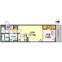 兵庫県神戸市兵庫区金平町２丁目（賃貸アパート1LDK・3階・43.60㎡） その2