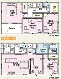富士宮市大岩第15　全3棟　3号棟