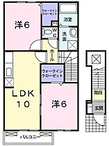 プロムナード 201 ｜ 兵庫県神崎郡市川町屋形150番地（賃貸アパート2LDK・2階・54.85㎡） その2