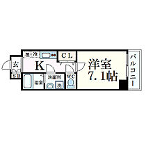 Ｃapital.Ｉ姫路 613 ｜ 兵庫県姫路市南町11（賃貸マンション1K・6階・24.86㎡） その2