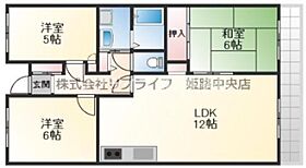 ルミエールAIOI 202 ｜ 兵庫県相生市本郷町（賃貸マンション3LDK・2階・62.25㎡） その2