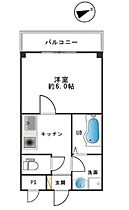 兵庫県姫路市飾磨区三宅3丁目（賃貸マンション1K・2階・22.00㎡） その2