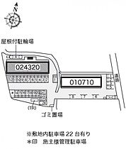 レオパレス赤とんぼ 107 ｜ 兵庫県たつの市龍野町中村326-1（賃貸アパート1K・1階・23.18㎡） その3