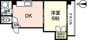 広島県広島市中区昭和町（賃貸マンション1DK・4階・25.84㎡） その2