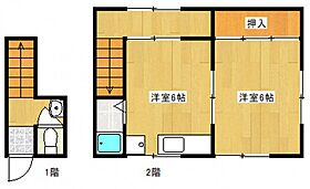 田部アパート  ｜ 広島県広島市西区打越町（賃貸アパート1DK・1階・32.80㎡） その2