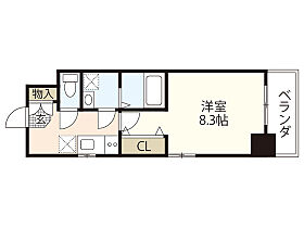 ＬＳＷ  ｜ 広島県広島市西区天満町（賃貸マンション1K・6階・26.90㎡） その2