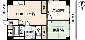 フリーダム舟入本町  ｜ 広島県広島市中区舟入本町（賃貸マンション2LDK・10階・51.00㎡） その2