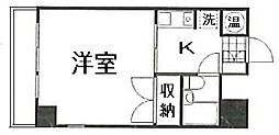 メゾン・ド・シプレーム 1Kの間取図画像
