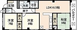 アドワンズ高須 3LDKの間取図画像