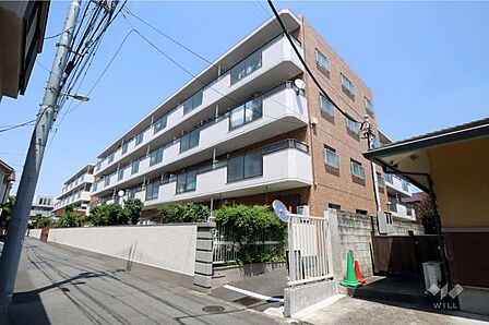 蒲田ローヤルコーポA棟の外観(南西側から)