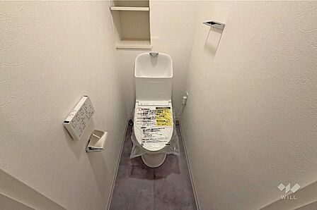 トイレすっきりとした空間でとても綺麗です!