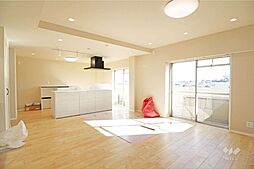 経堂セントラルマンション 3LDKのリビング/ダイニング