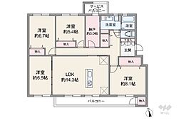 間取図画像 4LDK