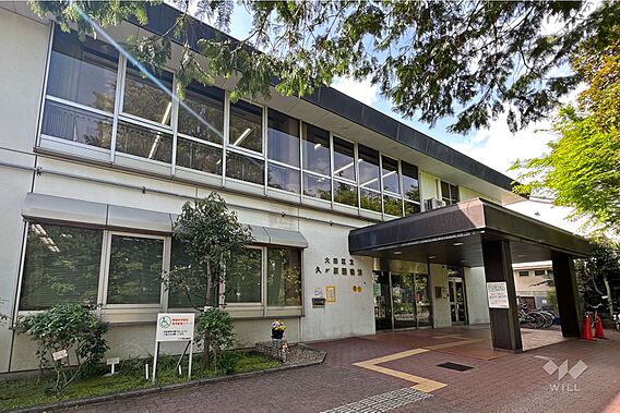 久が原図書館の...