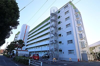 外観:多摩川ハイホームの外観(北側から) 外観:多摩川ハイホームの外観(北側から)