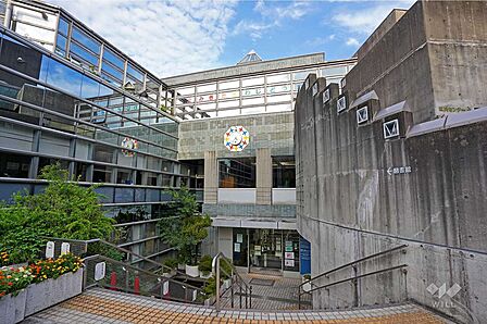 上北沢図書館の外観