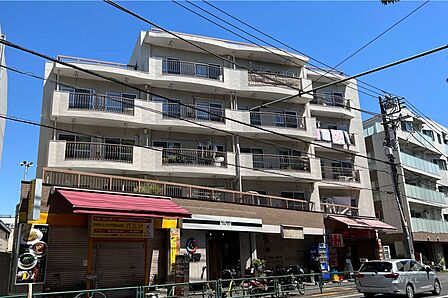 ワコー第7大蔵マンションの外観(南側から)