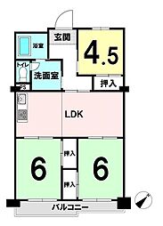 間取図画像 3LDK
