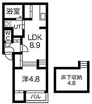 ラメールI  ｜ 愛知県名古屋市千種区豊年町（賃貸アパート1LDK・1階・35.00㎡） その2