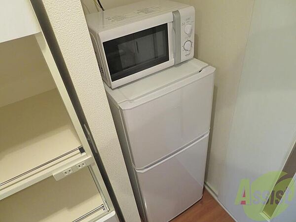 画像21:電子レンジと冷蔵庫も付いており便利です。ありがたいですね。