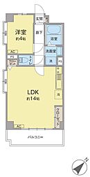 マンションアクロス西巣鴨 1LDKの間取図画像