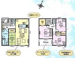 青梅線 小作駅 バス14分 七日市場下車 徒歩1分