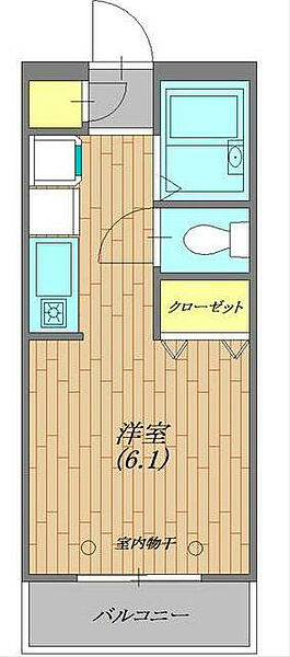 四季彩館 ｜神奈川県横須賀市追浜本町１丁目(賃貸アパート1R・1階・21.11㎡)の写真 その2