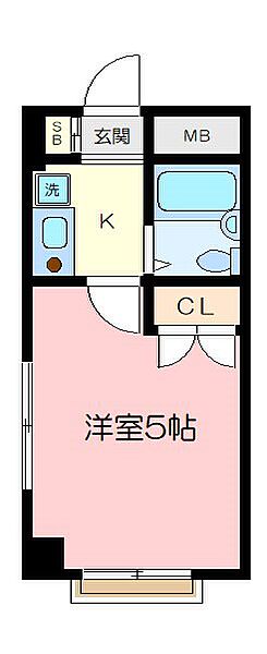 神奈川県横浜市金沢区能見台通(賃貸マンション1K・3階・15.50㎡)の写真 その2