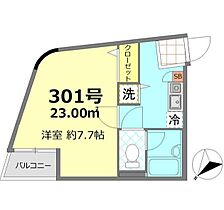 メゾンたくづの  ｜ 神奈川県横浜市金沢区六浦東２丁目（賃貸マンション1K・3階・18.00㎡） その2