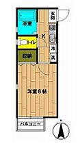 神奈川県横浜市金沢区六浦南１丁目（賃貸アパート1K・2階・21.82㎡） その2