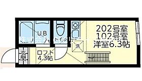 ユナイト六浦パトリスの杜  ｜ 神奈川県横浜市金沢区六浦東２丁目（賃貸アパート1R・2階・13.00㎡） その2