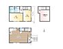 間取り：普段使わない荷物の収納に重宝する、ゆとりある小屋裏収納。固定階段でスムーズに昇り降りでき、季節物や思い出の品などもすっきり収納できます。暮らしの空間を有効活用できる便利な収納スペースです。