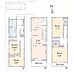 間取り：B号棟：10,480万円、3LDK-1S、敷地面積120.96ｍ2、建築面積95.31ｍ2。南面に遊歩道が広がる開放的な立地。陽当たり良好で、明るく心地よい住空間を実現します。